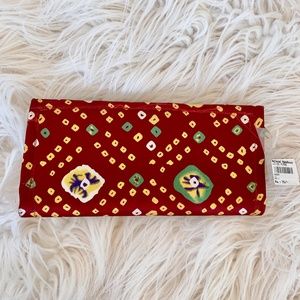 NWT National Handloom Clutch Bag